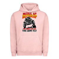 Pigment Salmon funny mudding Urban Hoodie - artisFamous