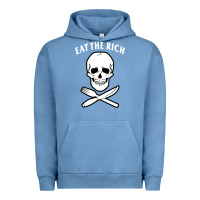 Pigment Pebble Blue protest socialist communist Urban Hoodie - artisFamous