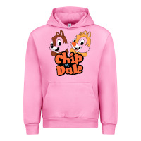Fuchsia Pink chip n dale Urban Hoodie - artisFamous