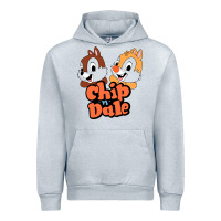 Heather Grey chip n dale Urban Hoodie - artisFamous