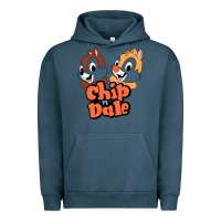 Pigment Midnight Navy chip n dale Urban Hoodie - artisFamous