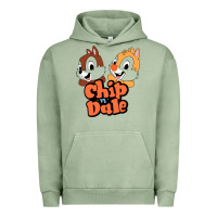 Pigment Oil Green chip n dale Urban Hoodie - artisFamous