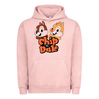 Pigment Salmon chip n dale Urban Hoodie - artisFamous