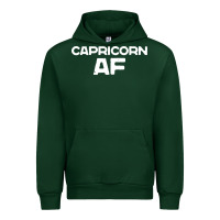Forest Green capricorn af zodiac sign Urban Hoodie - artisFamous