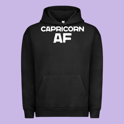 Capricorn Af Zodiac Sign Urban Hoodie Designed By Artisfamous