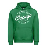 Emerald chicago Urban Hoodie - artisFamous