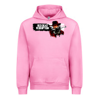 Fuchsia Pink red dead redemption Urban Hoodie - artisFamous