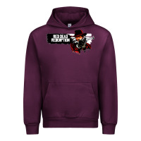 Mauve Wine red dead redemption Urban Hoodie - artisFamous