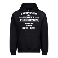 Black i survived denver prohibition 2020 Urban Hoodie - artisFamous