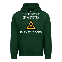 Forest Green posiwid dark mode Urban Hoodie - artisFamous