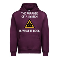 Mauve Wine posiwid dark mode Urban Hoodie - artisFamous