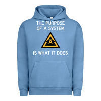 Pigment Pebble Blue posiwid dark mode Urban Hoodie - artisFamous