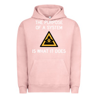 Pigment Salmon posiwid dark mode Urban Hoodie - artisFamous
