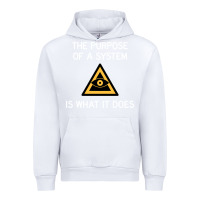 White posiwid dark mode Urban Hoodie - artisFamous