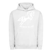 Pigment Lunar Rock Personalised Horse Printed Equestrian Riding Cob Jumping Rider Horse Urban Hoodie - artisFamous