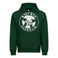 Forest Green guy fieri knuckle sandwich Urban Hoodie - artisFamous