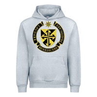 Heather Grey Roman Catholic Urban Hoodie - artisFamous