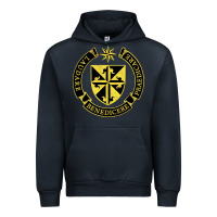Navy Roman Catholic Urban Hoodie - artisFamous