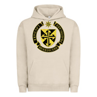 Pigment French Oak Roman Catholic Urban Hoodie - artisFamous
