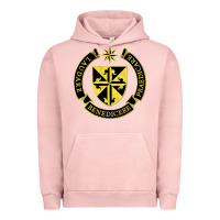 Pigment Salmon Roman Catholic Urban Hoodie - artisFamous