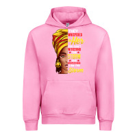 Fuchsia Pink black history month shirt african woman afro i am the storm t shirt Urban Hoodie - artisFamous