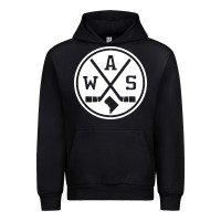 Black retro washington dc hockey Urban Hoodie - artisFamous