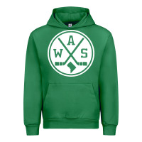 Emerald retro washington dc hockey Urban Hoodie - artisFamous