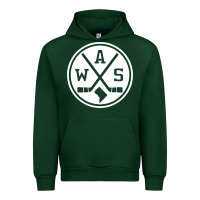 Forest Green retro washington dc hockey Urban Hoodie - artisFamous