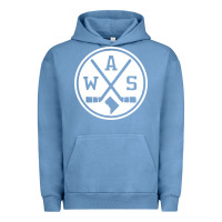 Pigment Pebble Blue retro washington dc hockey Urban Hoodie - artisFamous