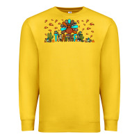 Thankful Turkey Premium Sweatshirt | Teevron