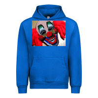 Cobalt embroidered clown Urban Hoodie - artisFamous