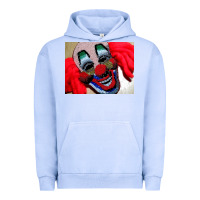 Pigment Grape Ice embroidered clown Urban Hoodie - artisFamous