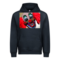 Navy embroidered clown Urban Hoodie - artisFamous