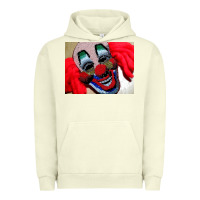 Pigment Pistachio embroidered clown Urban Hoodie - artisFamous
