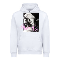 White monroe black and white pink handwriting t shirt Urban Hoodie - artisFamous