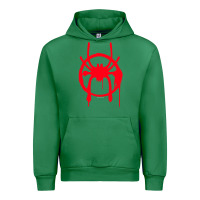 Emerald spiderverse miles symbol tag t shirt Urban Hoodie - artisFamous
