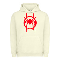 Pigment Pistachio spiderverse miles symbol tag t shirt Urban Hoodie - artisFamous