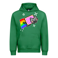 Emerald nyan cat t shirt Urban Hoodie - artisFamous