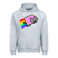 Heather Grey nyan cat t shirt Urban Hoodie - artisFamous