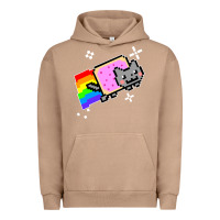 Pigment Burro nyan cat t shirt Urban Hoodie - artisFamous