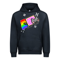 Navy nyan cat t shirt Urban Hoodie - artisFamous