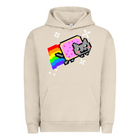 Pigment French Oak nyan cat t shirt Urban Hoodie - artisFamous