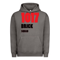 Pigment Tornado 1017 Brick Squad Black Red Urban Hoodie - artisFamous