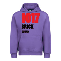 Tulip 1017 Brick Squad Black Red Urban Hoodie - artisFamous