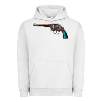 Pigment Lunar Rock Revolver Handgun Urban Hoodie - artisFamous