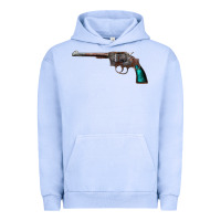 Pigment Grape Ice Revolver Handgun Urban Hoodie - artisFamous