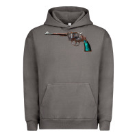 Pigment Tornado Revolver Handgun Urban Hoodie - artisFamous