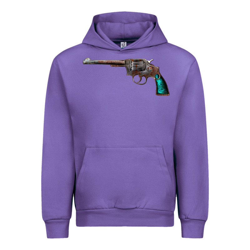 Revolver Handgun Urban Hoodie by artisFamous | Teevron