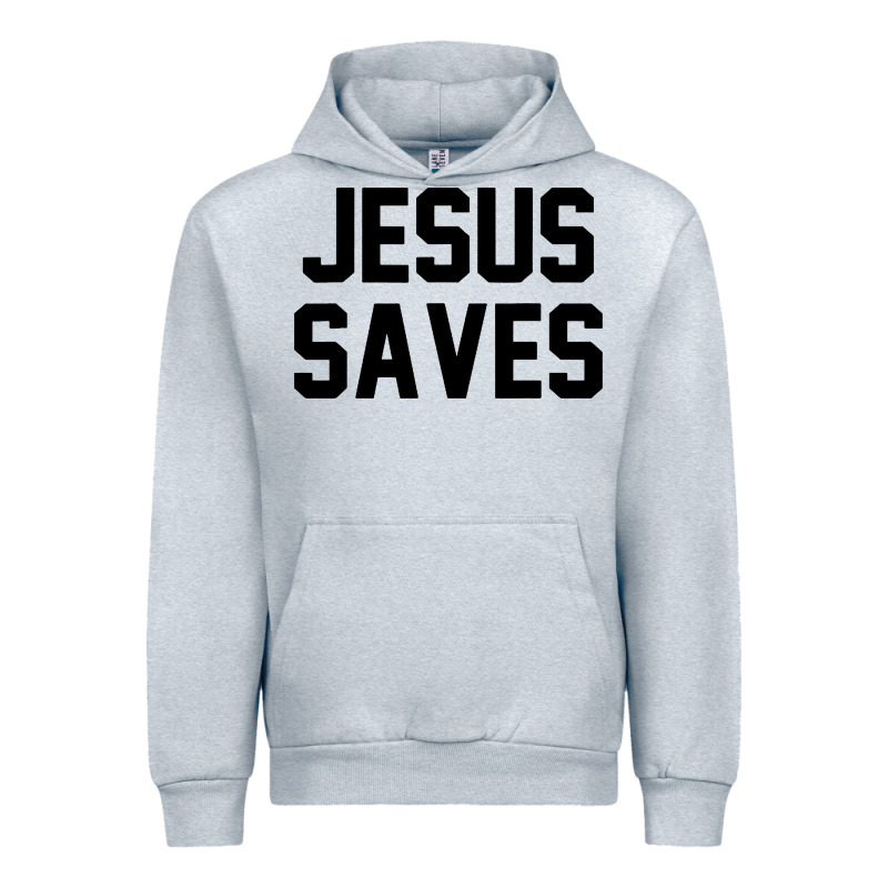 Jesus Saves Christian Faith Trust In God Lord Christ Urban Hoodie by artisFamous | Teevron