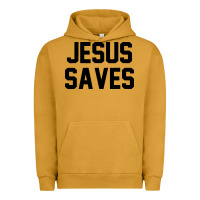 Pigment Peanut Butter jesus saves christian faith trust in god lord christ Urban Hoodie - artisFamous